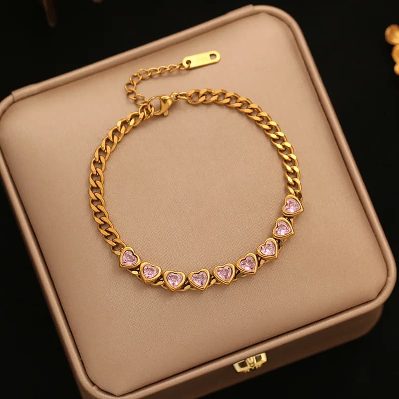 Gouden Kralen Ketting Armband