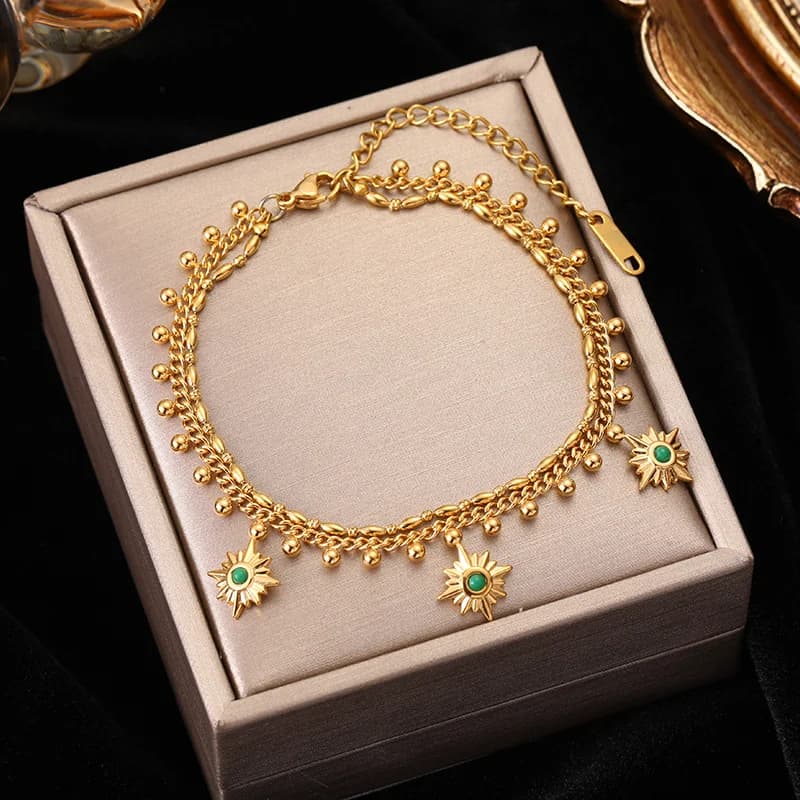 Sprankelende Zirkoon Kristallen Ketting Armband