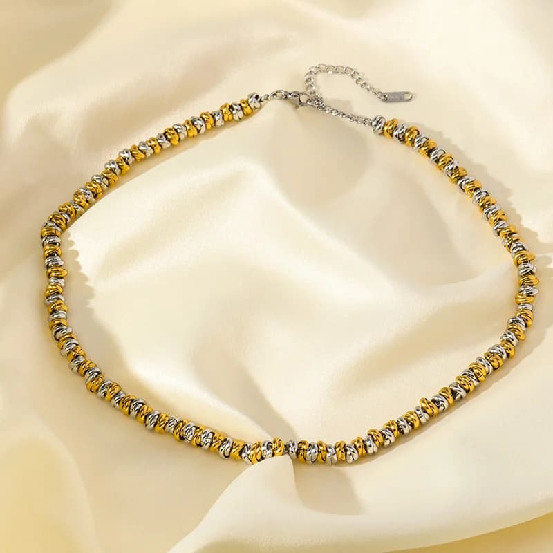Dikke Cubaanse ketting choker