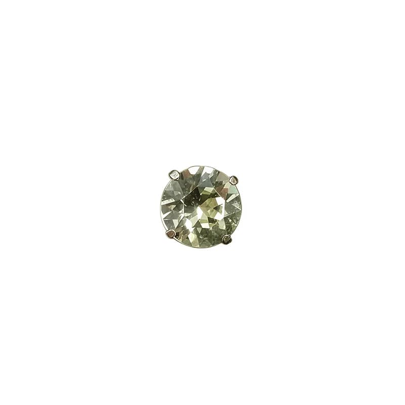 Titanium Spiraal Kubische Zirkonia Helix Piercing, 16G