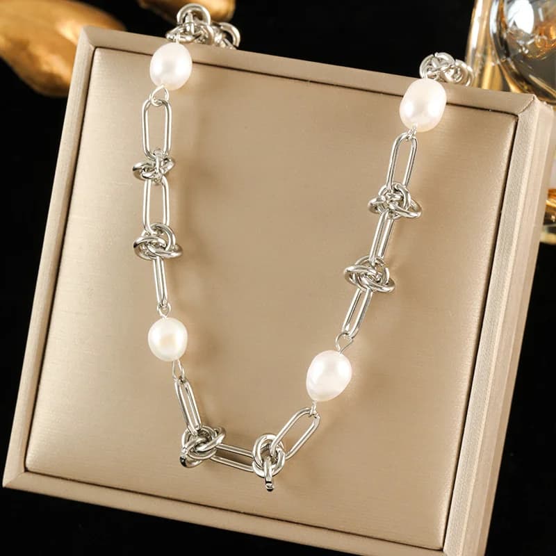 Zilveren Ketting Collier