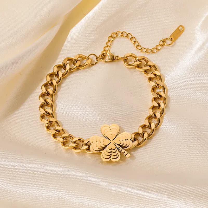 Geometrische Cirkel Bedels Roestvrijstalen Armband